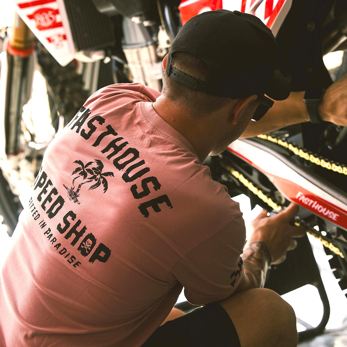 Alkyd Tee - Desert Pink