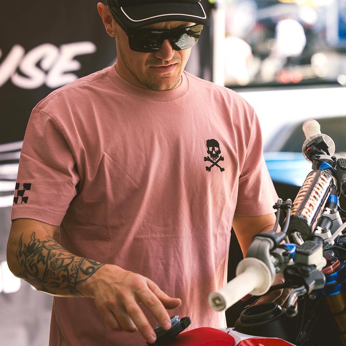 Alkyd Tee - Desert Pink