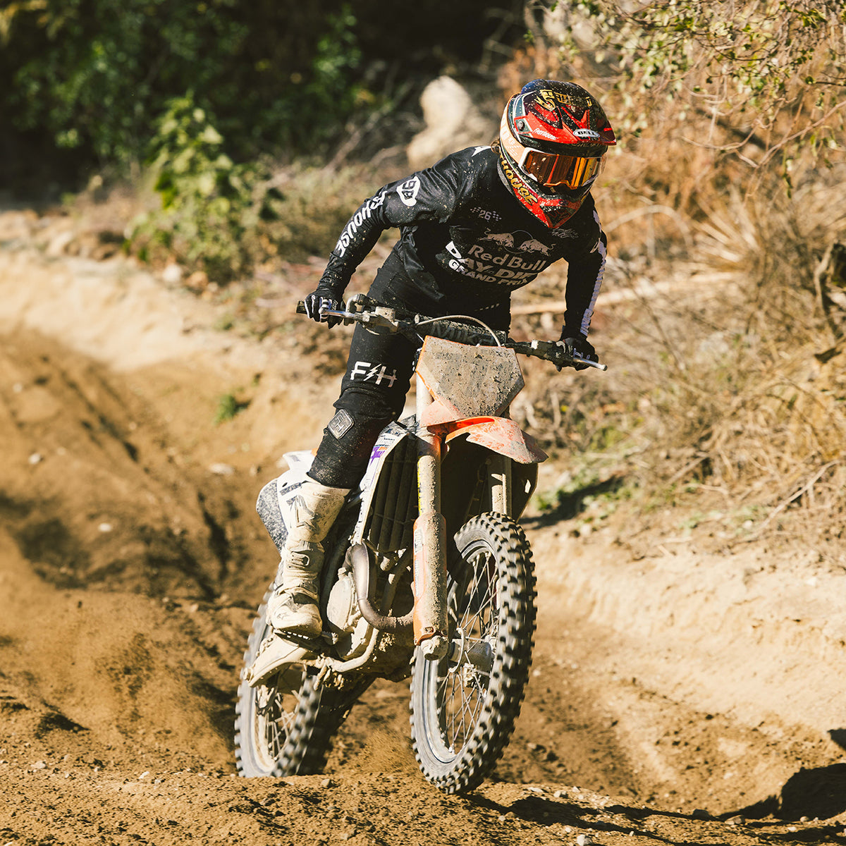 Red Bull Day in The Dirt 26 Jersey - Black/White