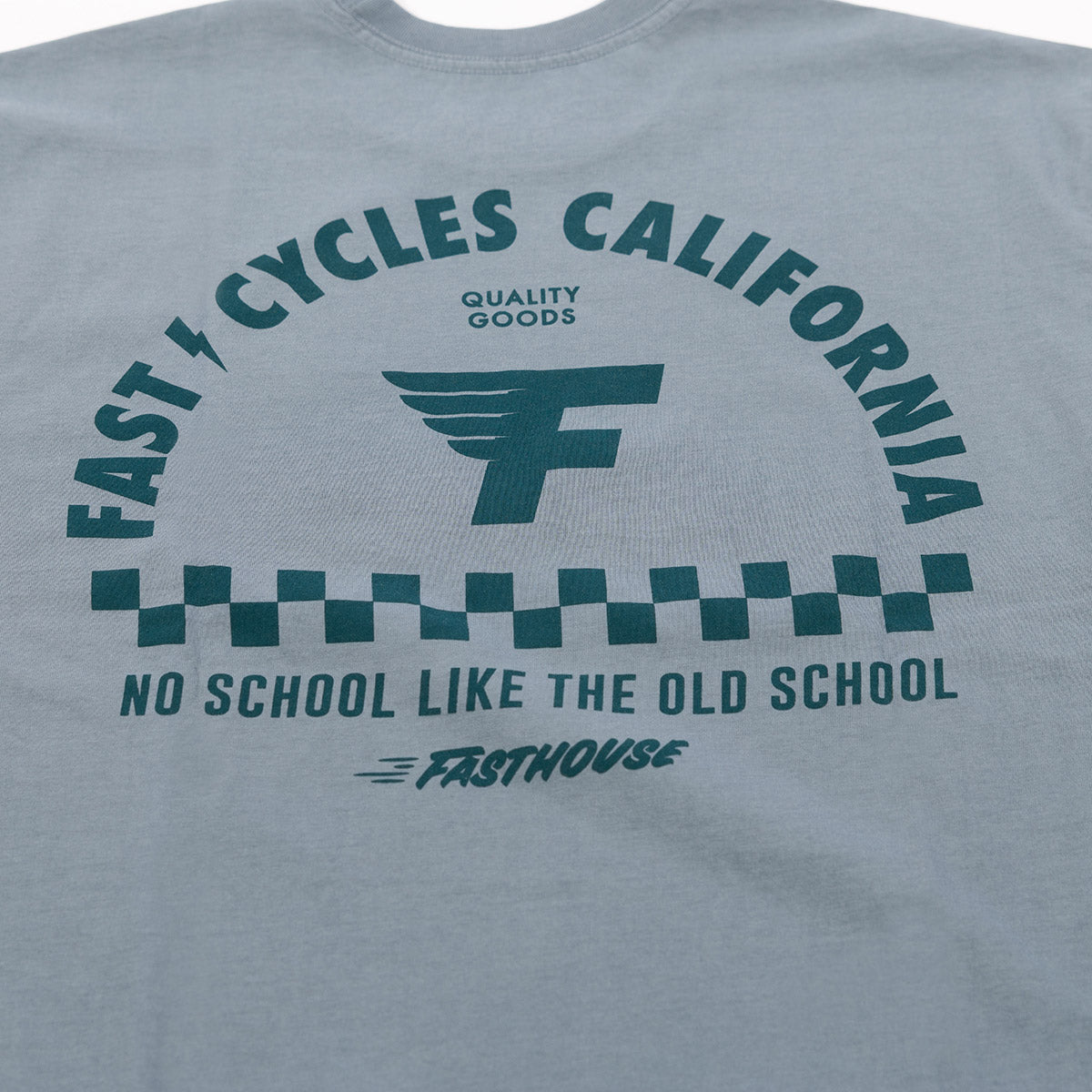 Fast Cycles Tee - Denim