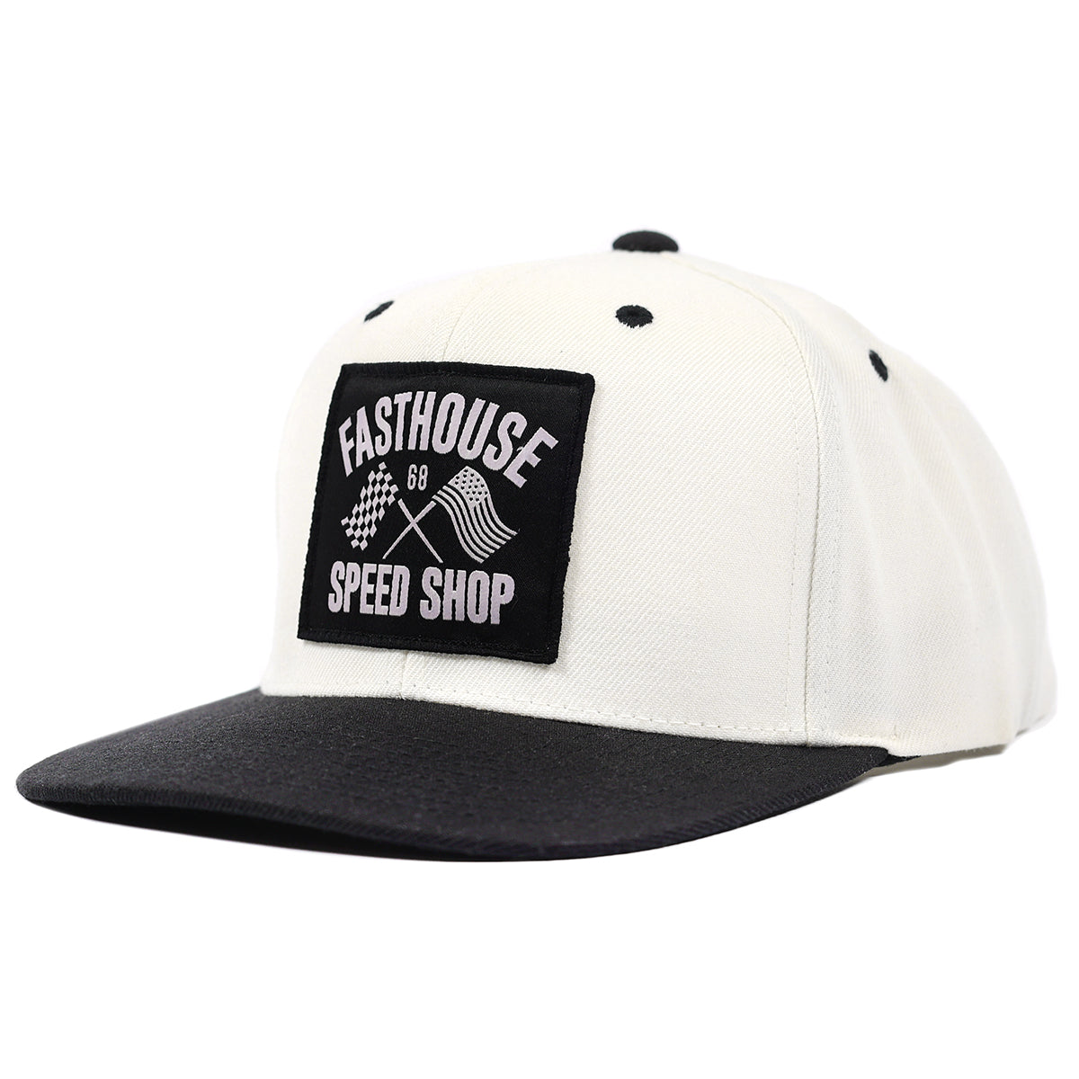 Fast Flags Hat - Natural/Black
