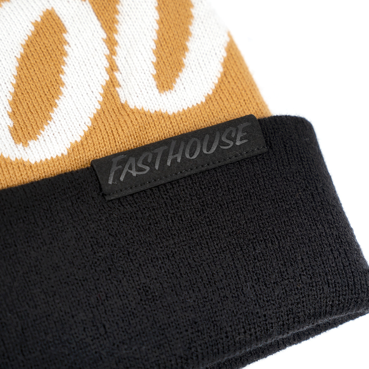 Fastball Youth Beanie - Cream/Black