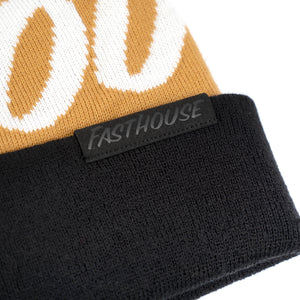 Fastball Youth Beanie - Cream/Black