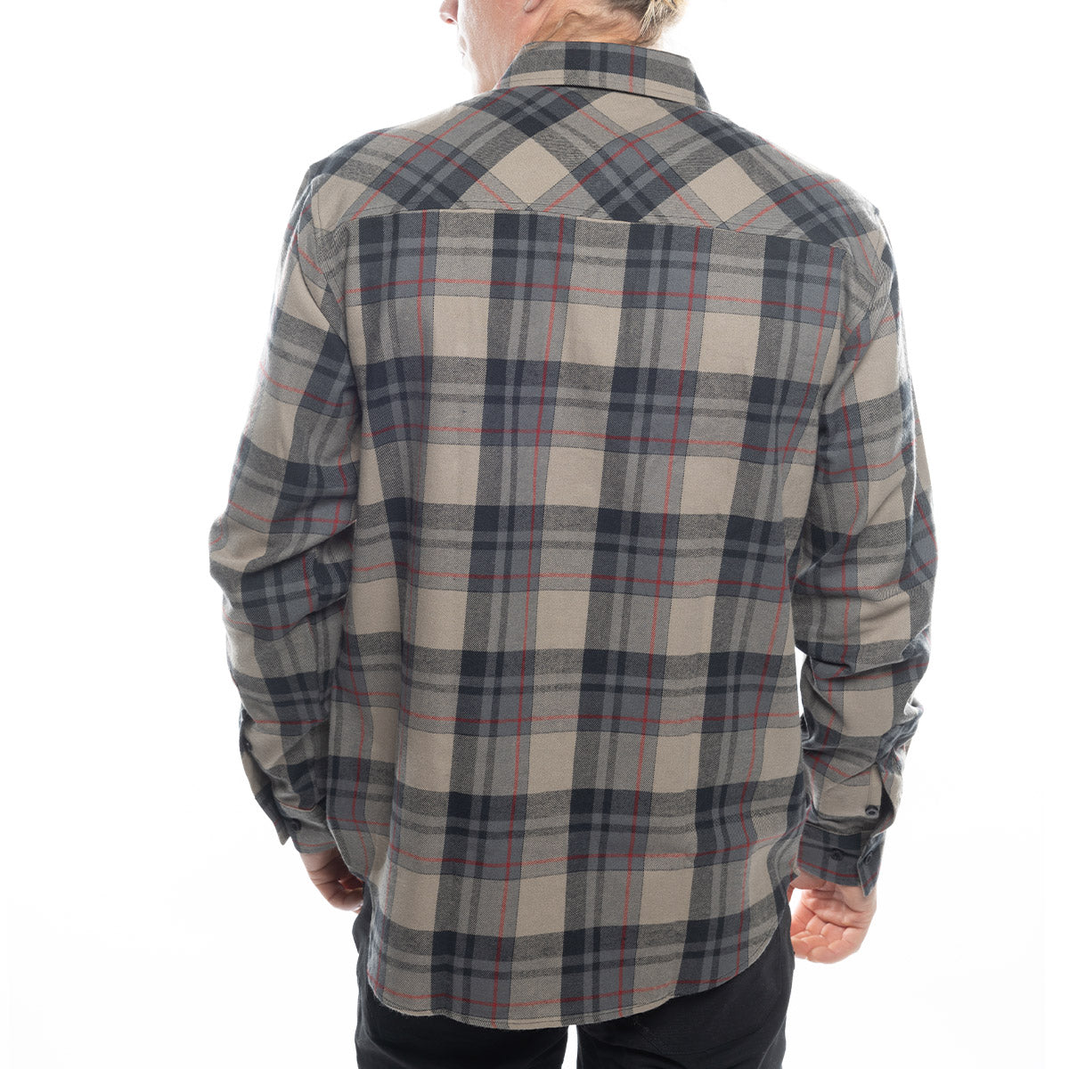Saturday Night Special Flannel - Griege/Black