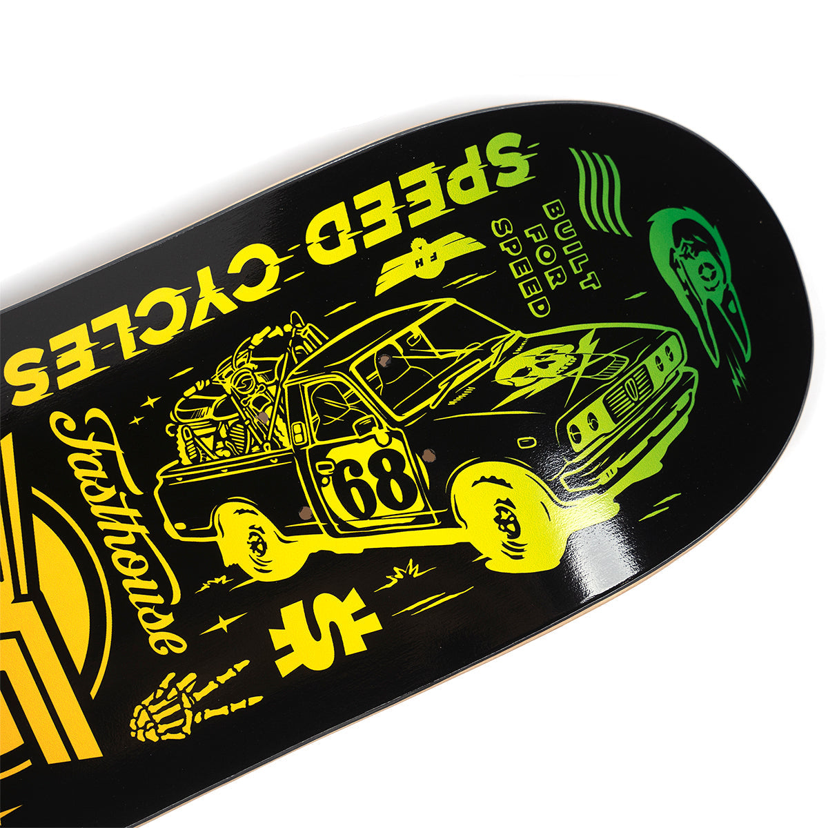 Flash Skateboard Deck, 8.25" Fasthouse