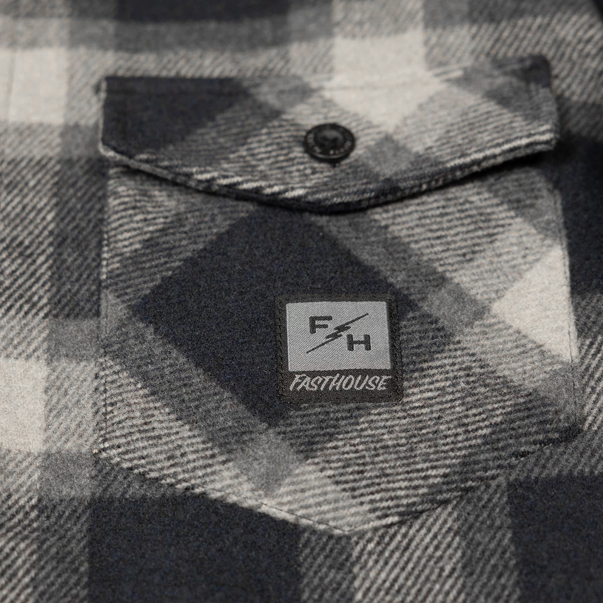 Folsom Heavyweight Flannel - Greige/Black