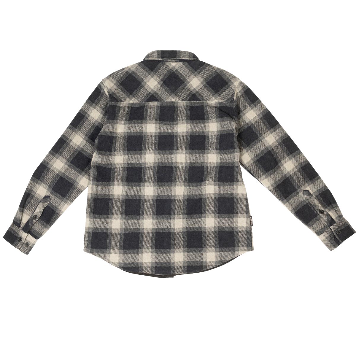 Folsom Heavyweight Flannel - Greige/Black