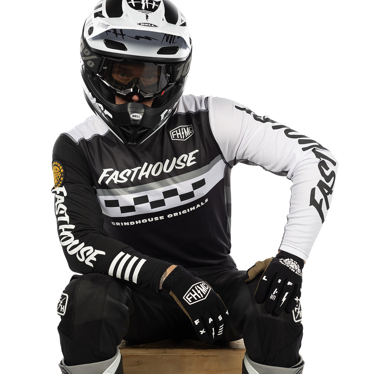 Grindhouse Atomic Jersey - Black/Gray