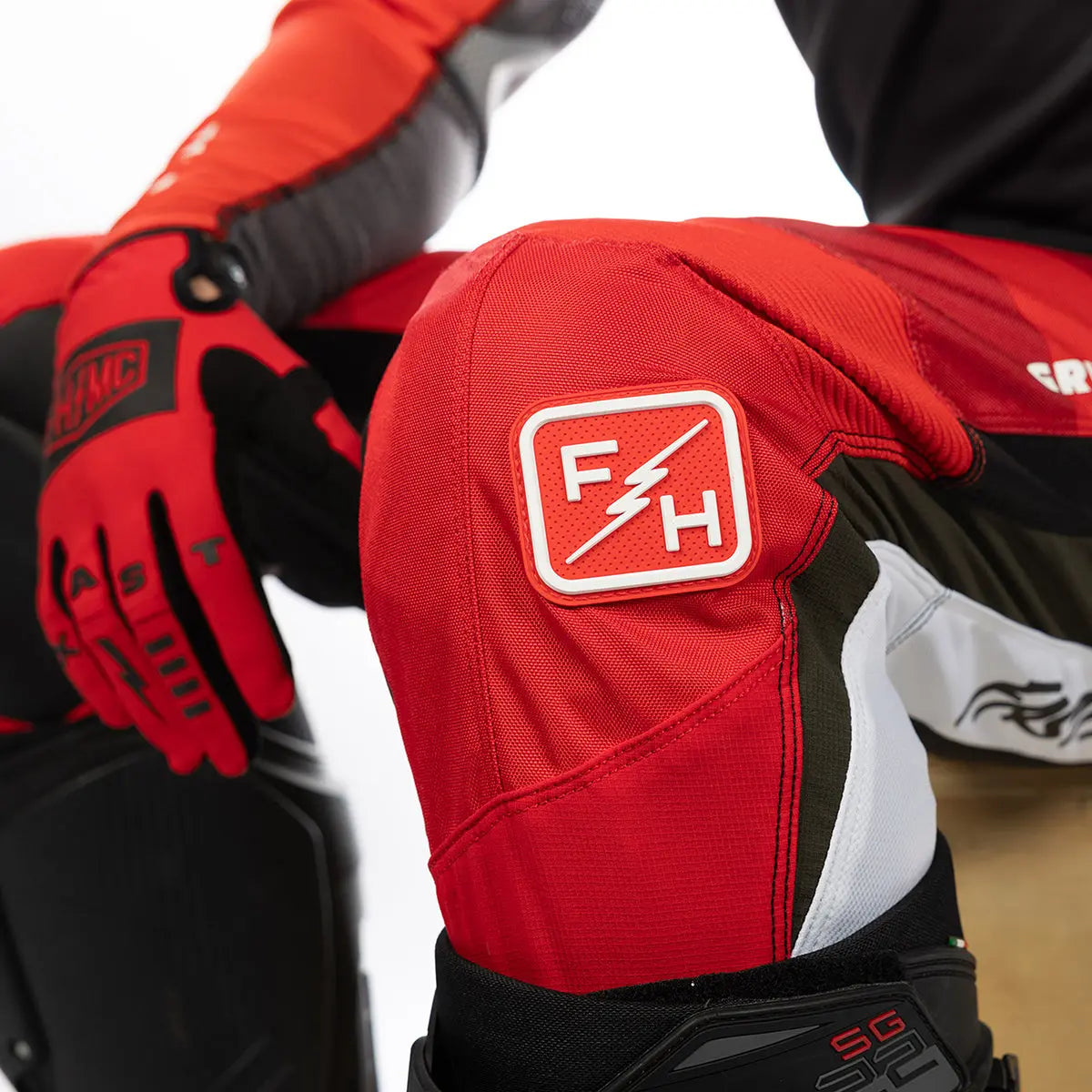 Grindhouse Atomic Pant - Racing Red/Black Fasthouse