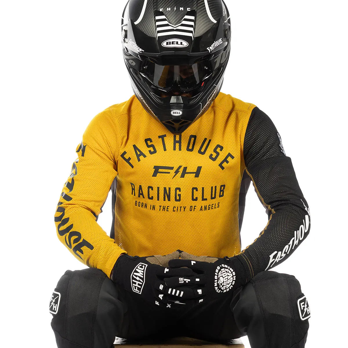 Grindhouse Air-Cooled Club Jersey - Marigold - Fasthouse