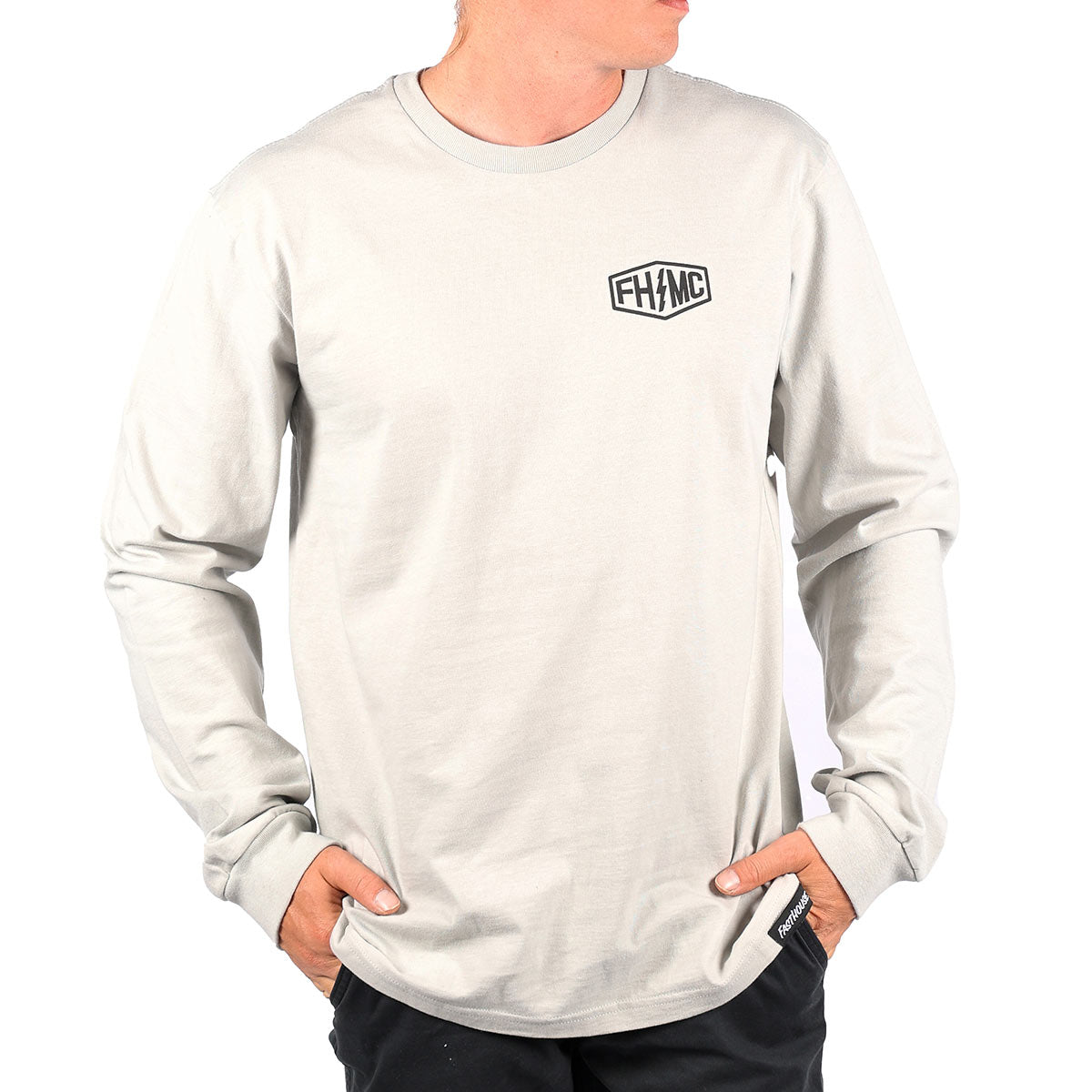 Gibson Long Sleeve Tee - Mirage Gray