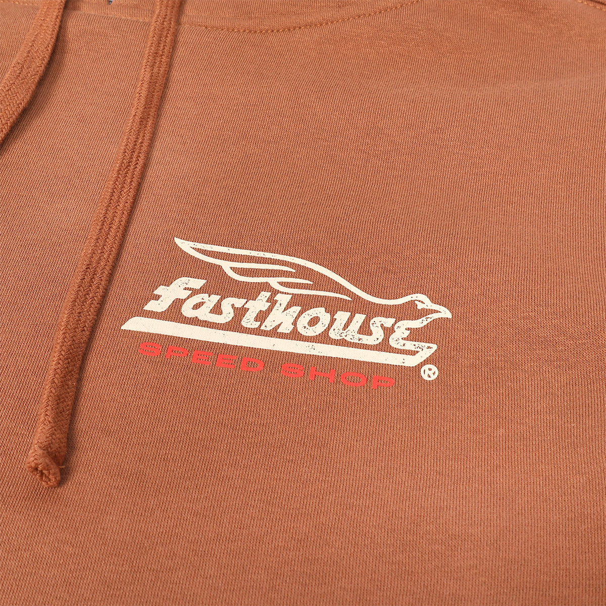 Gilmore Hooded Pullover - Chestnut