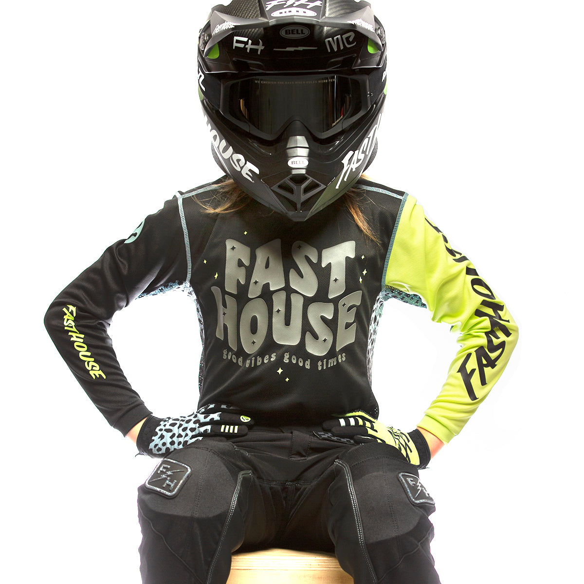Grindhouse Zenith Girl's Jersey - Black