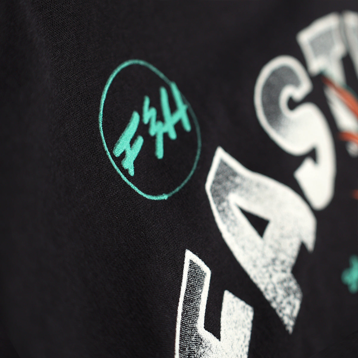 Gone Fishin Tee - Black
