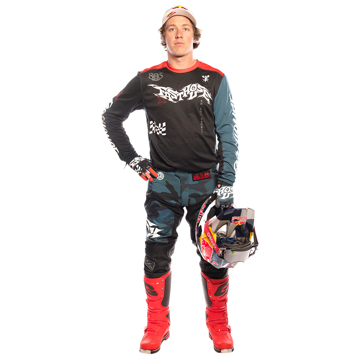 Grindhouse Bereman Jersey - Black/Infrared