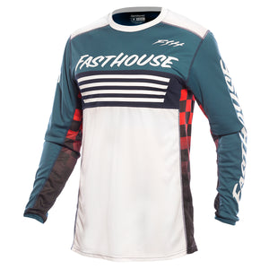 Grindhouse Omega Jersey - Indigo/White