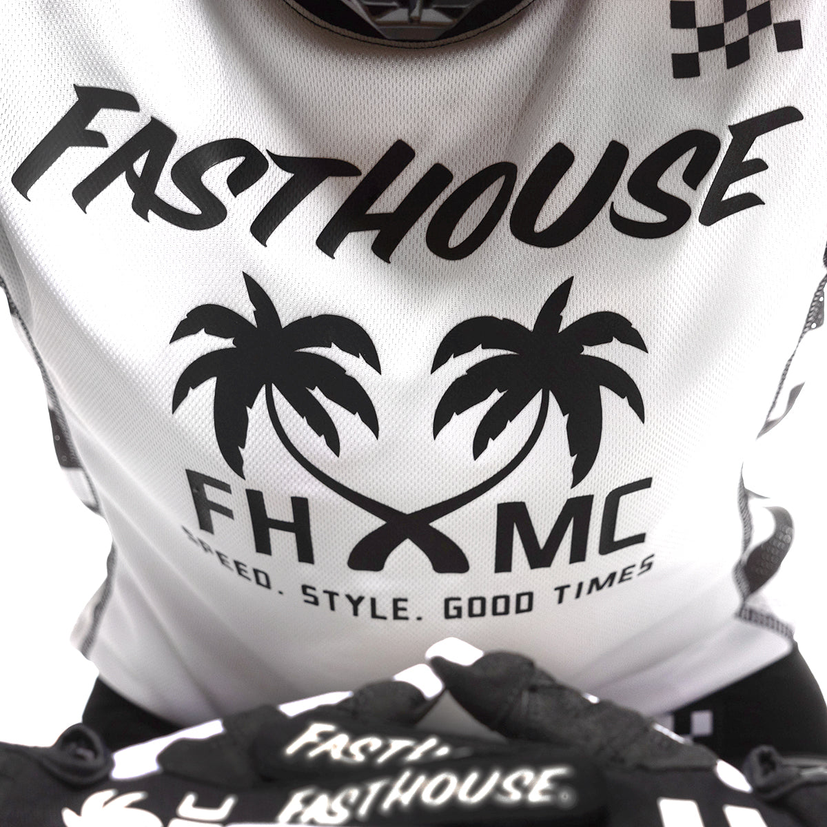 Grindhouse Paradise Women's Jersey - White/Black