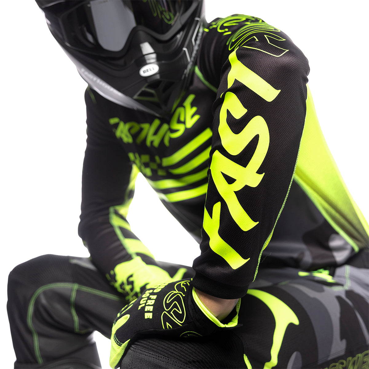 Grindhouse Riot Jersey - Black/High Viz