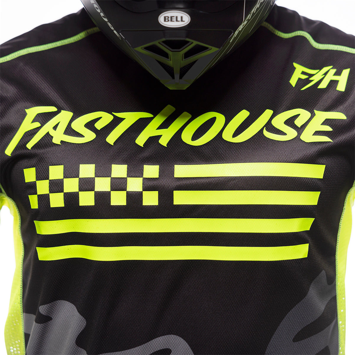 Grindhouse Riot Jersey - Black/High Viz