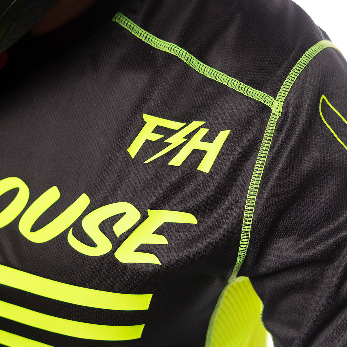 Grindhouse Riot Jersey - Black/High Viz