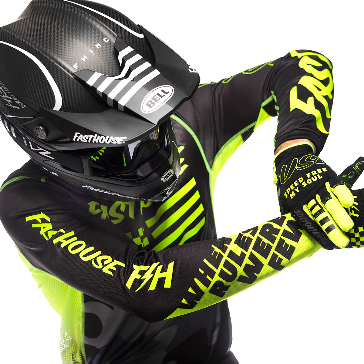 Grindhouse Riot Jersey - Black/High Viz