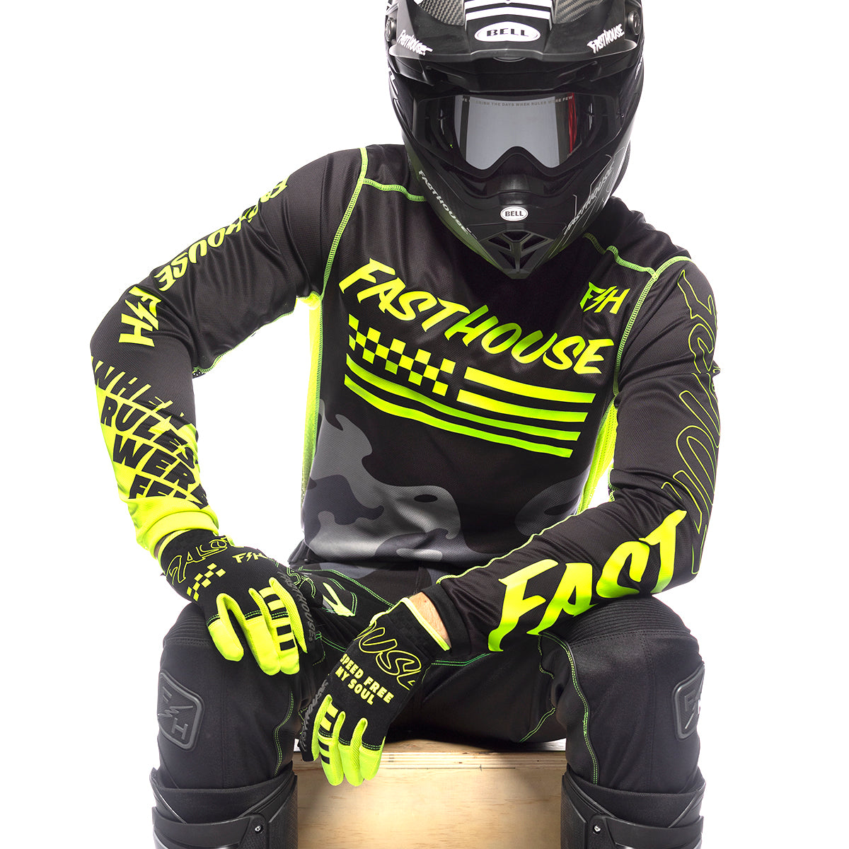 Grindhouse Riot Jersey - Black/High Viz