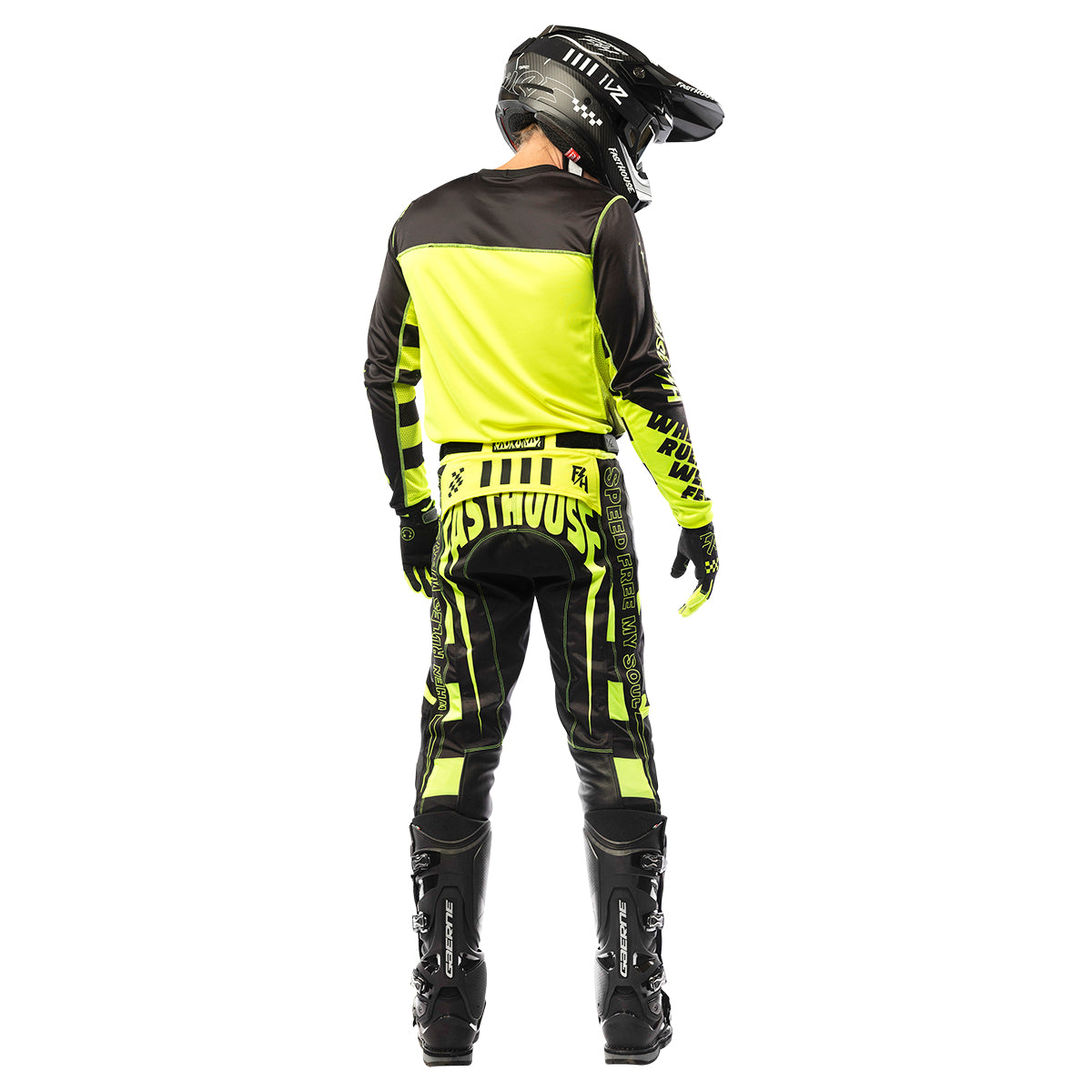 Grindhouse Riot Pant - Black/High Viz