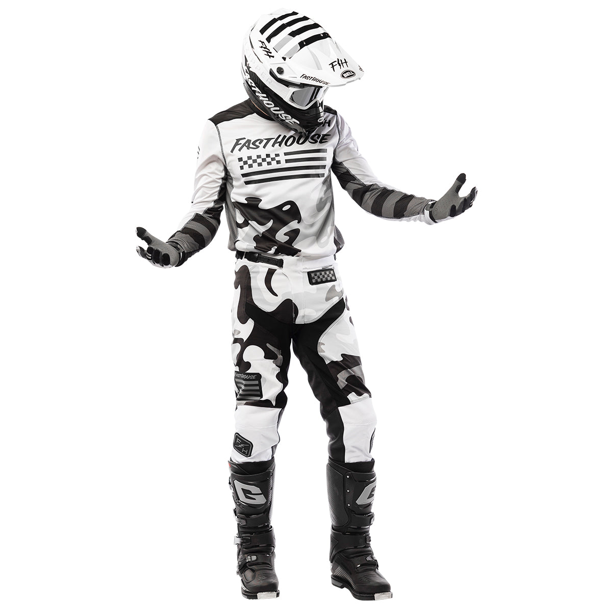 Grindhouse Riot Jersey - White/Black