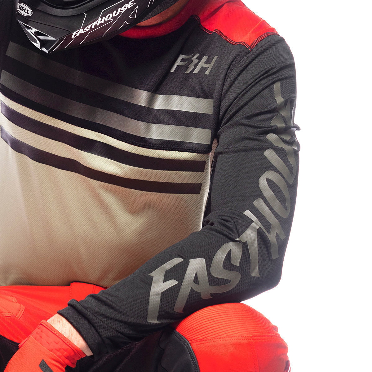 Grindhouse Tempo Jersey - Black/Infrared
