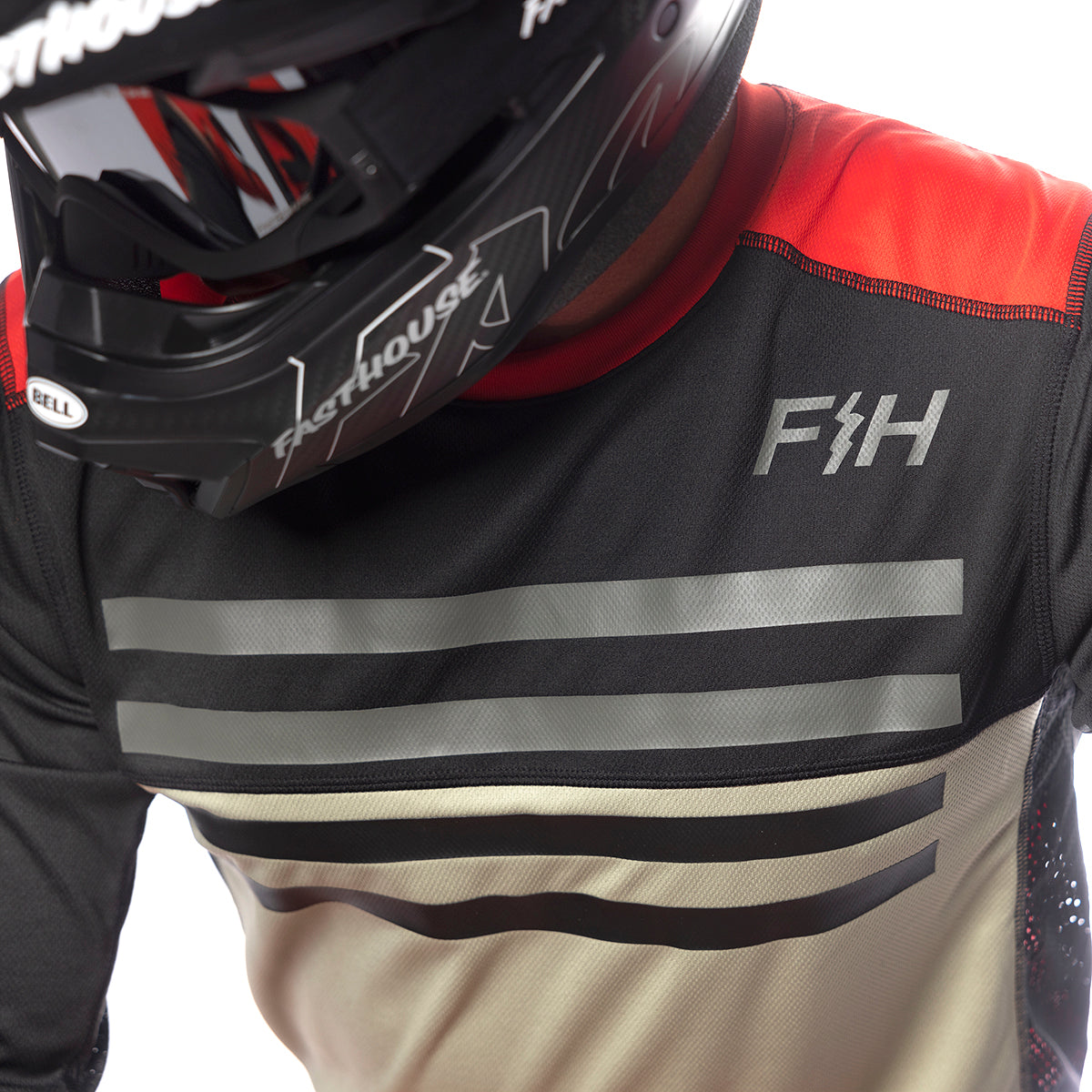 Grindhouse Tempo Jersey - Black/Infrared
