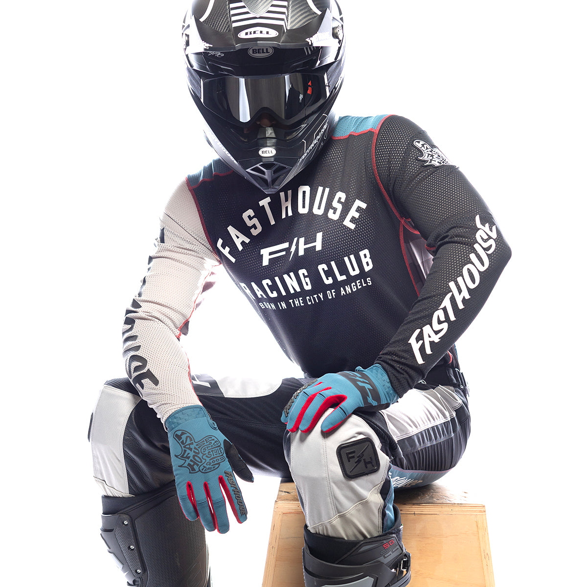 Grindhouse A/C Club Kit - Black/Teal