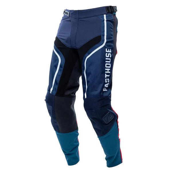 bmx レーシング　mtb ダウンヒルFasthouse ファストハウス　パンツ Grindhouse Hudson Pant - Blue/Red - Fasthouse