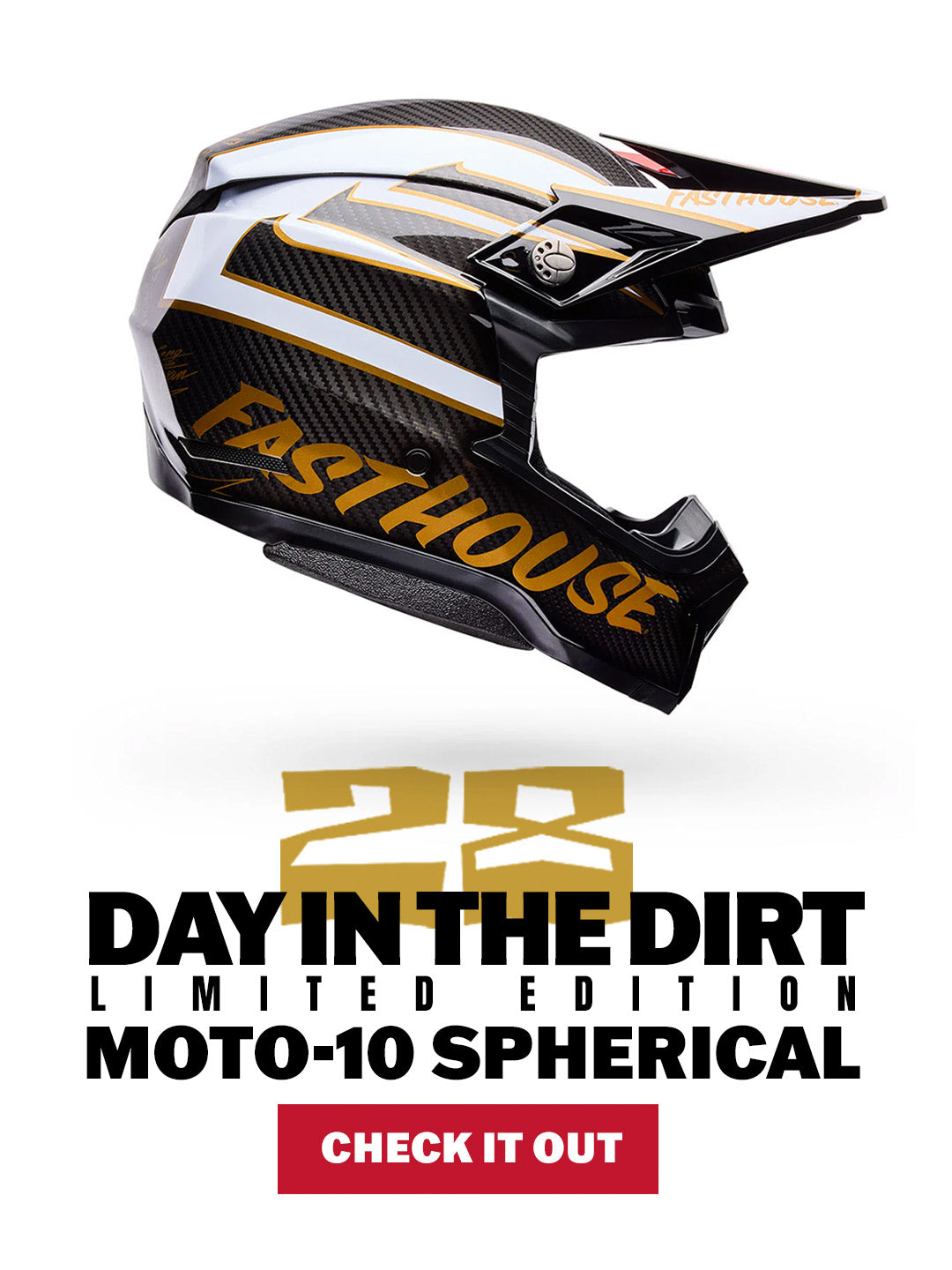 Day in the Dirt #28 Limited Edition Helmet