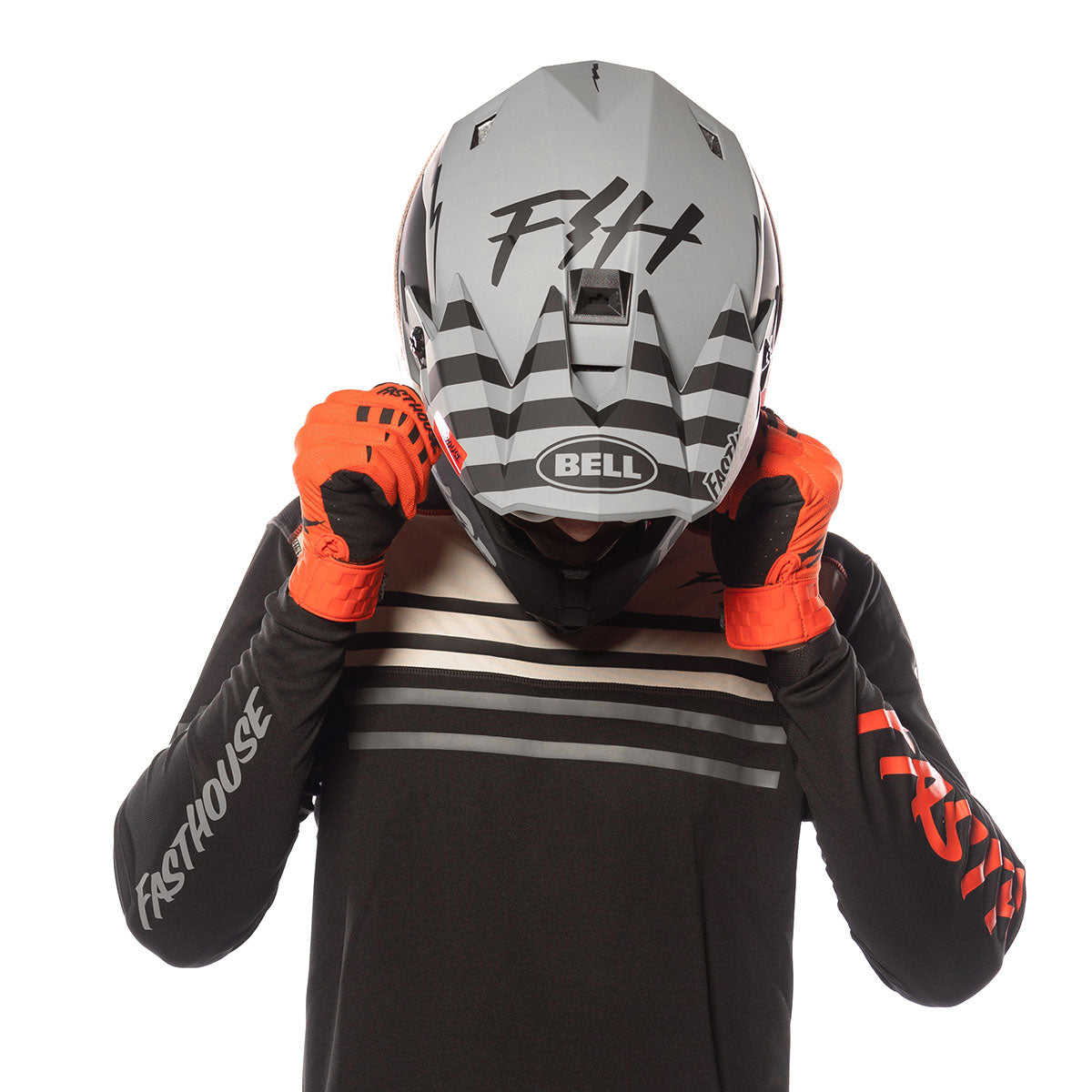 Bell Full-10 Spherical MTB Helmet - Matte Gray/Black