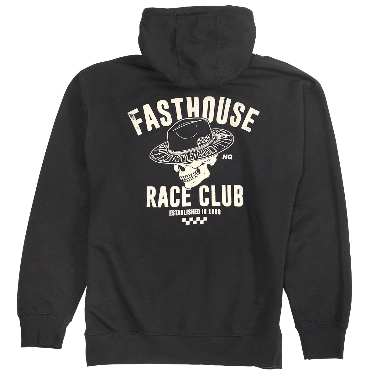 HQ Club Hooded Pullover - Black