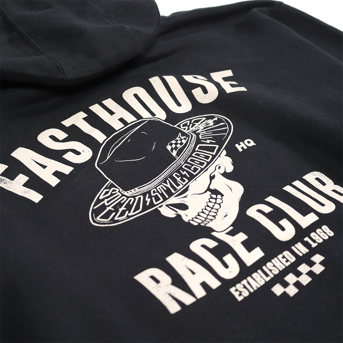 HQ Club Hooded Pullover - Black