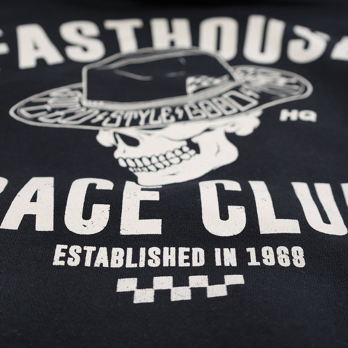 HQ Club Hooded Pullover - Black