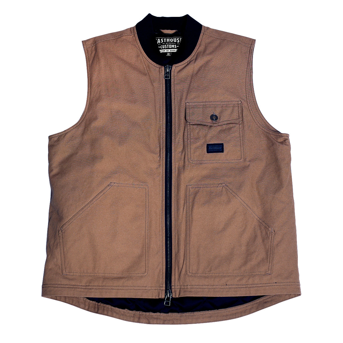 Hanger Vest - Camel
