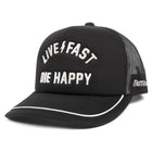 Happy Trucker Hat - Black