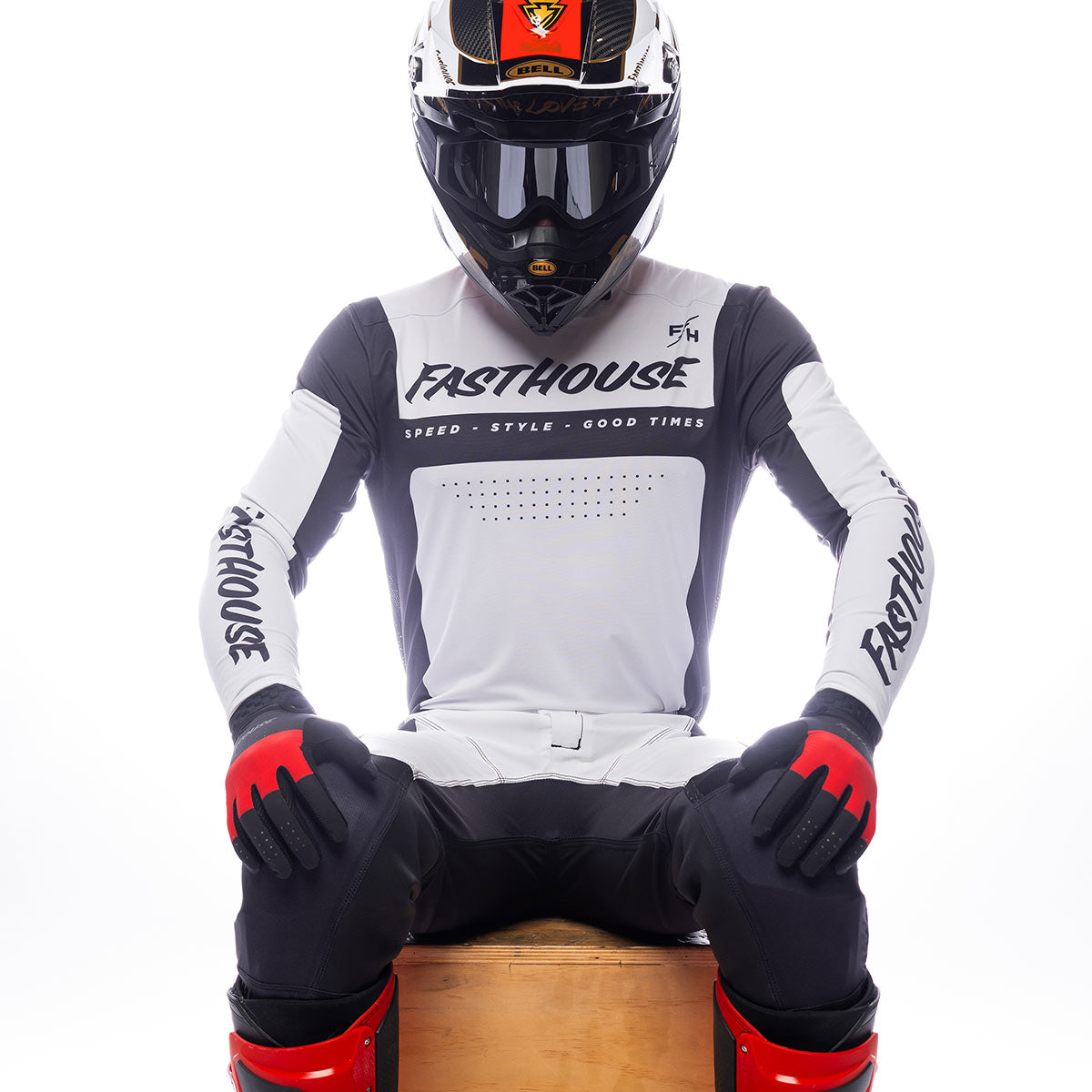 Helix Monaco Jersey - Black/White
