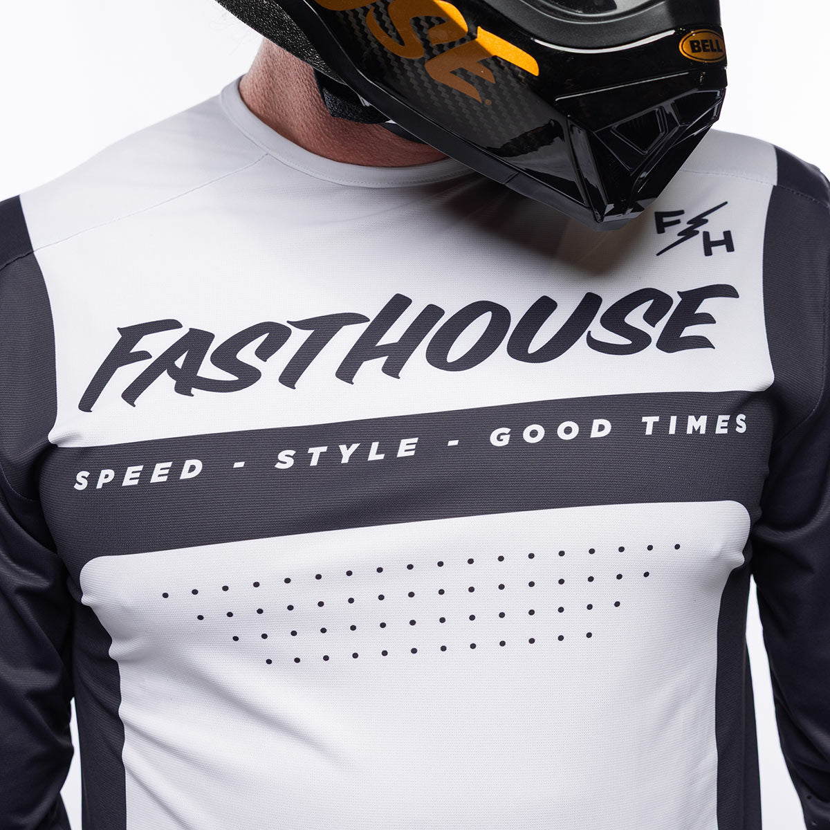 Helix Monaco Jersey - Black/White