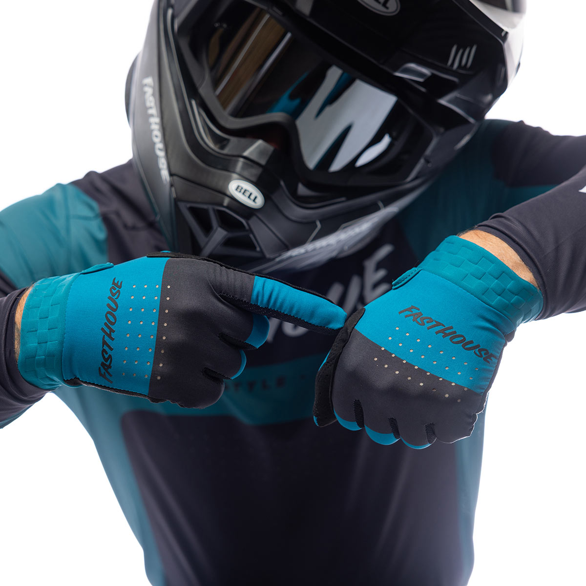 Helix Monaco Glove - Marine/Black