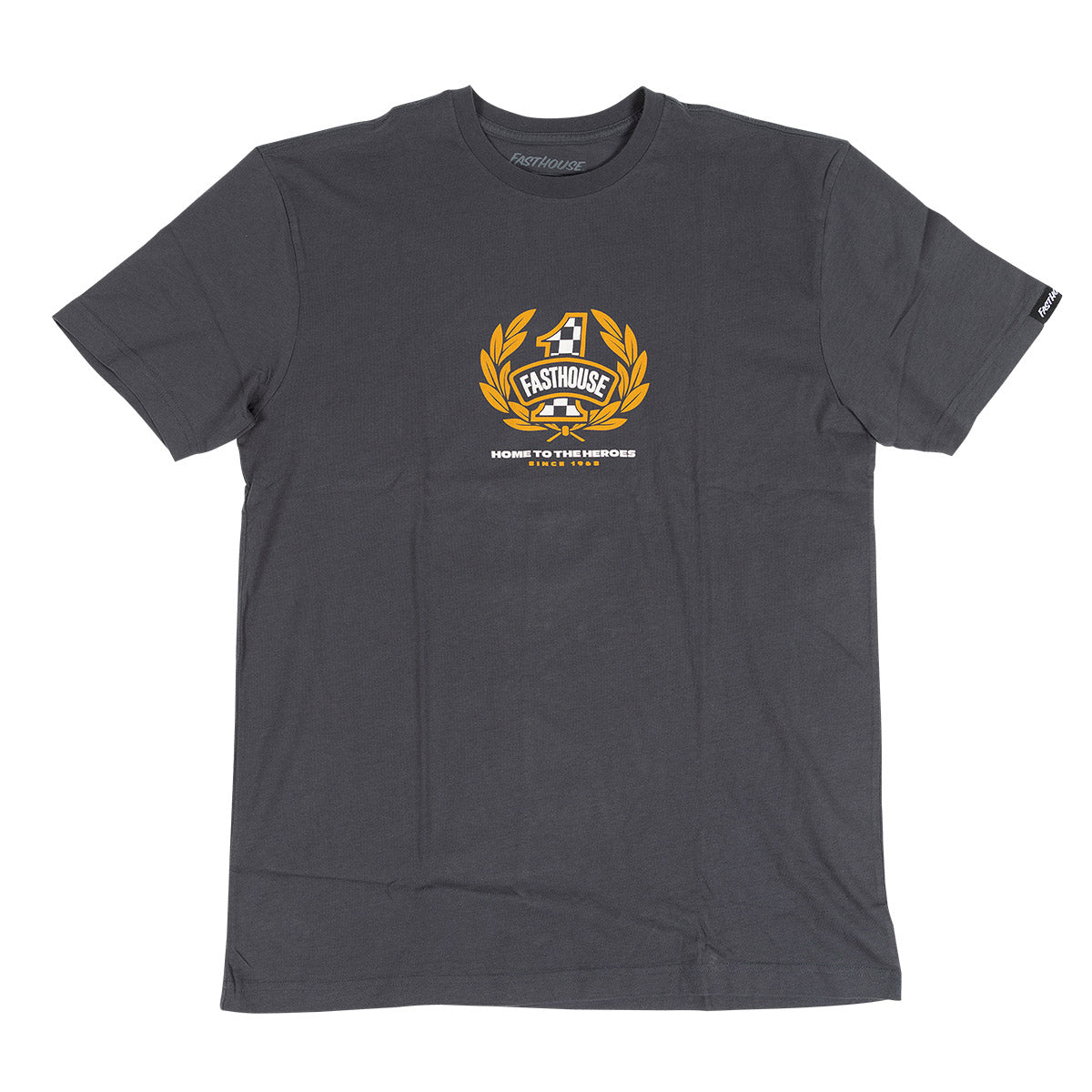 Heroes Tee - Graphite Black