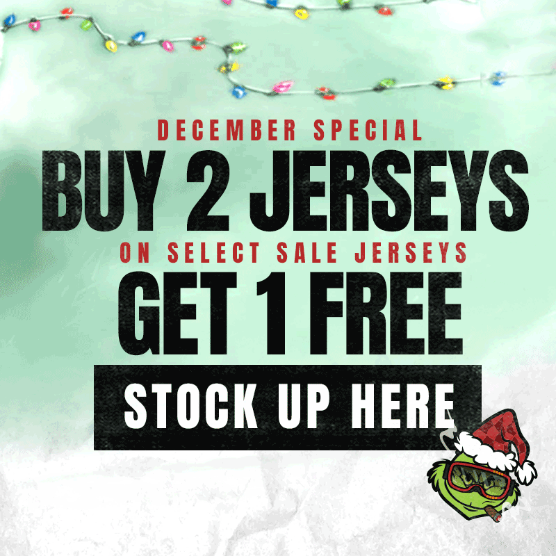 Buy 2 Jerseys, Get 1 Free