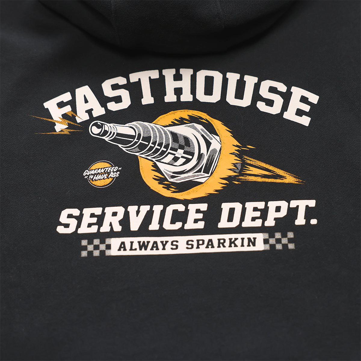 Ignite Youth Hooded Pullover - Black