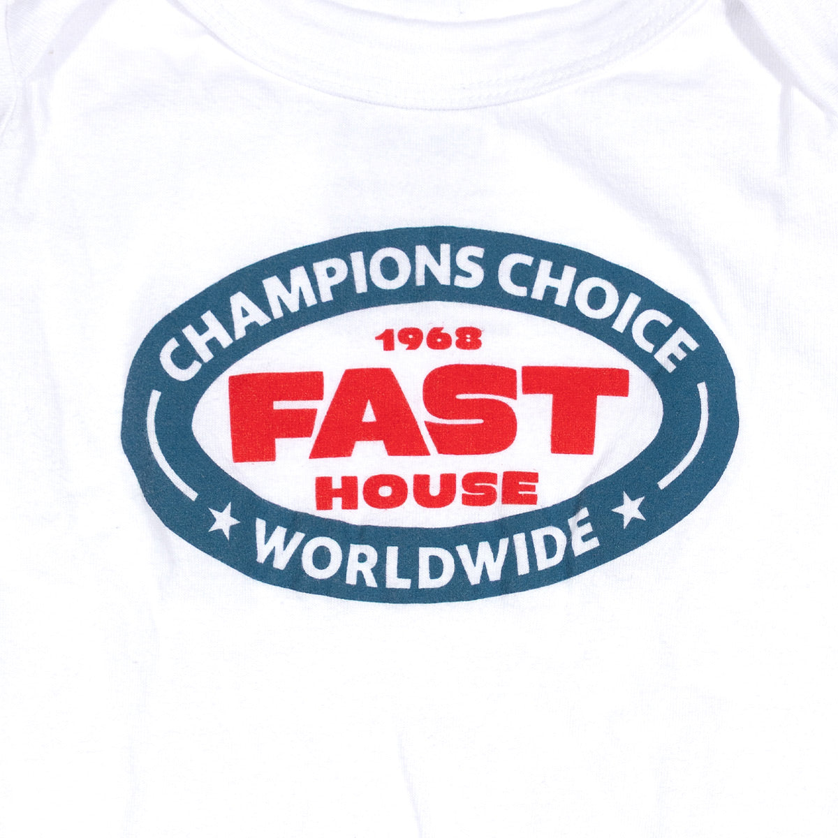 Infant Petrol Onesie - White