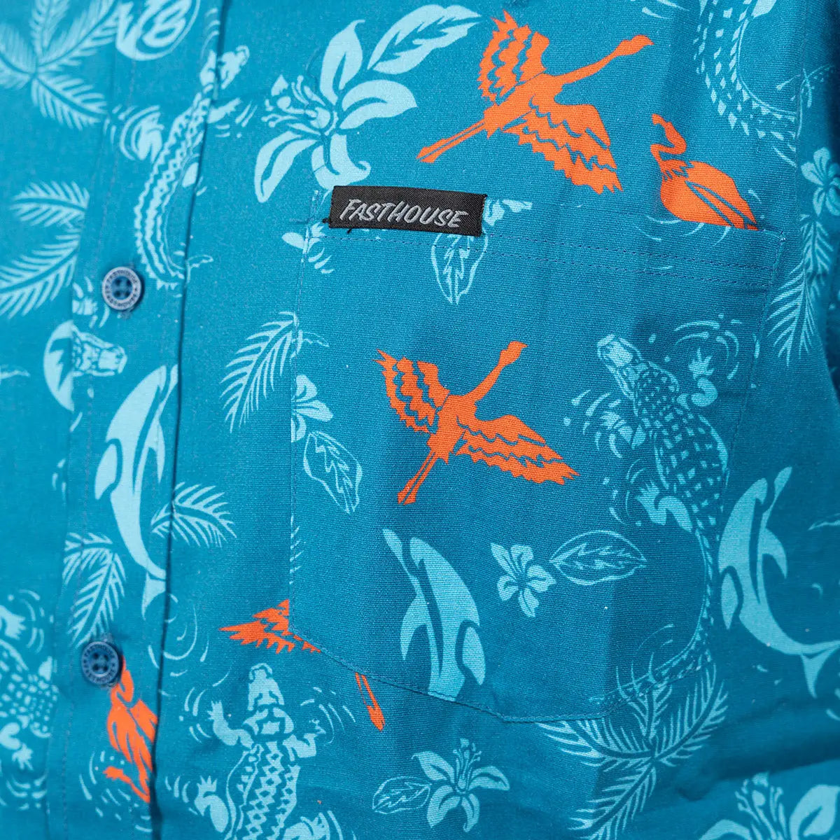 TB Island Hopper Youth Hawaiian Shirt Fasthouse