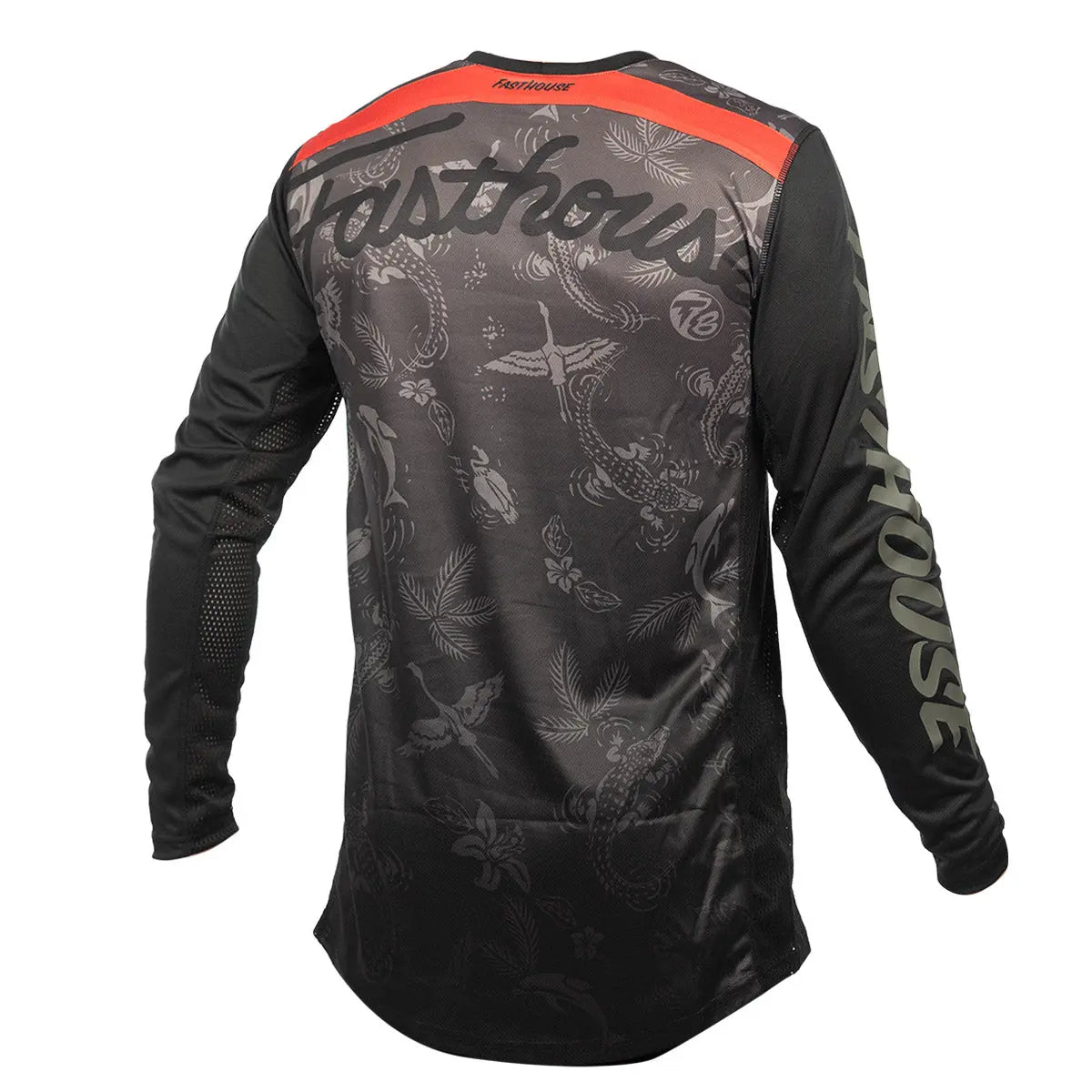 TB Island Hopping Grindhouse Jersey - Black - Fasthouse