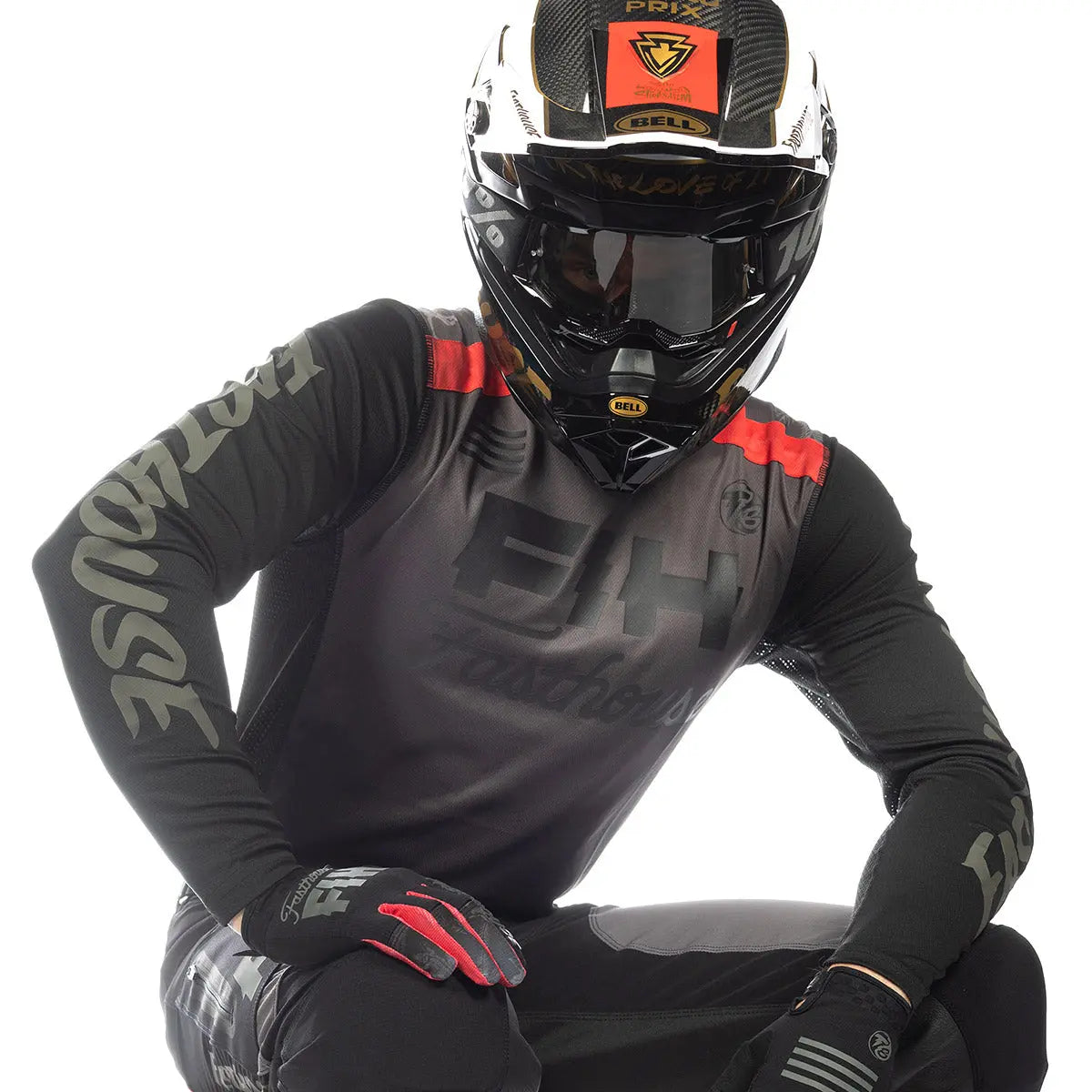 TB Island Hopping Grindhouse Jersey - Black - Fasthouse