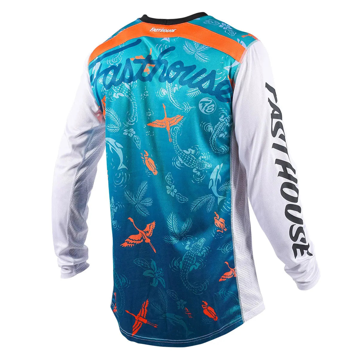 TB Island Hopping Grindhouse Jersey - White - Fasthouse